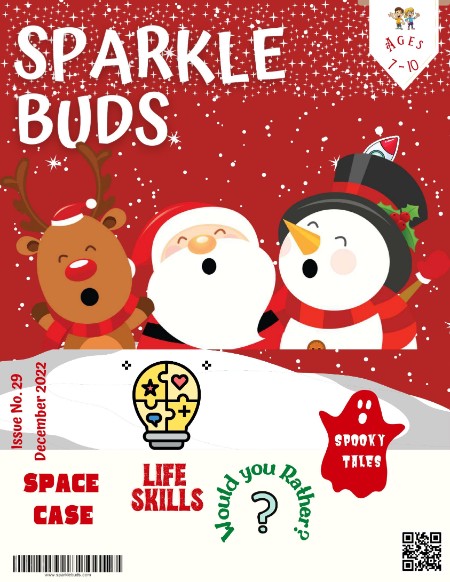 Sparkle Buds Kids Magazine (Ages 7-10) – December 2022