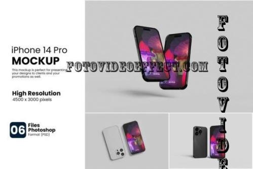 6 IPhone 14 Pro Mockup