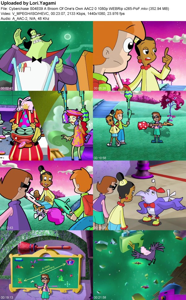 Cyberchase S04E09 A Broom Of One's Own AAC2 0 1080p WEBRip x265-PoF