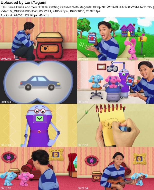 Blues Clues and You S01E09 Getting Glasses With Magenta 1080p NF WEB-DL AAC2 0 x264-LAZY