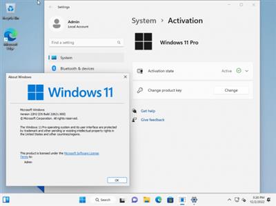 Windows 11 Pro 22H2 Build 22621.900 (No TPM Required) Preactivated  Multilingual
