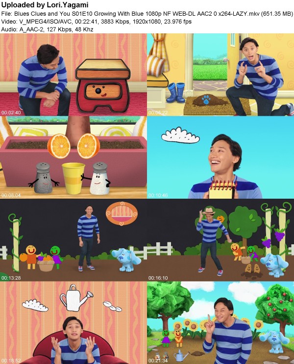 Blues Clues and You S01E10 Growing With Blue 1080p NF WEB-DL AAC2 0 x264-LAZY