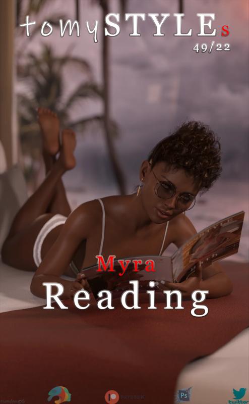 Tomyboy06 - TomySTYLEs Myra - Reading 3D Porn Comic