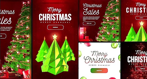 Videohive - Christmas Posts and Stories 41960056 - Project For Final Cut & Apple Motion
