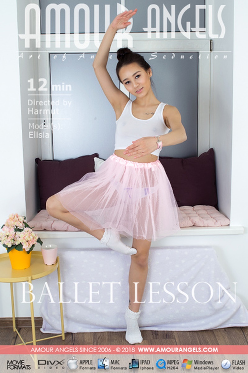[AmourAngels.com] Elisia - AmourAngels.com - 2018-08-21 - Elisia - Ballet Lesson [2018-08-21, Erotic, Posing, Solo, Teen, Ballerinas, 1080p, SiteRip]
