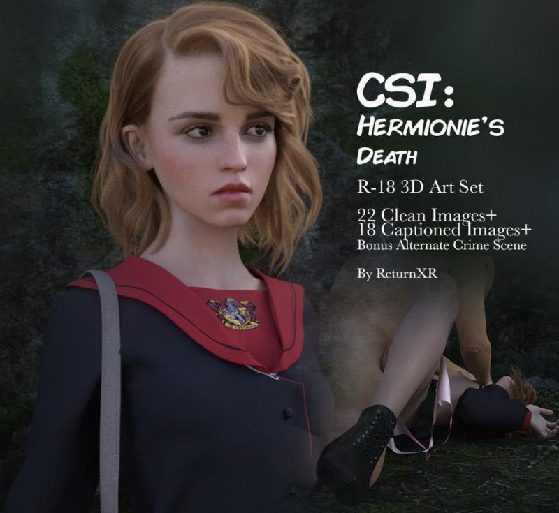 ReturnXR - Hermione's Death - Guro varning 3D Porn Comic