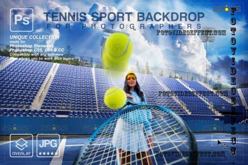 Tennis Backdrop, Sports Background - 10945244