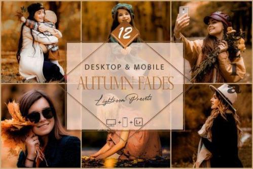 12 Autumn Fades Lightroom Presets, Fall