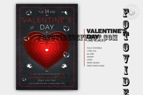 Valentines Day Flyer Template V27 - 10944944