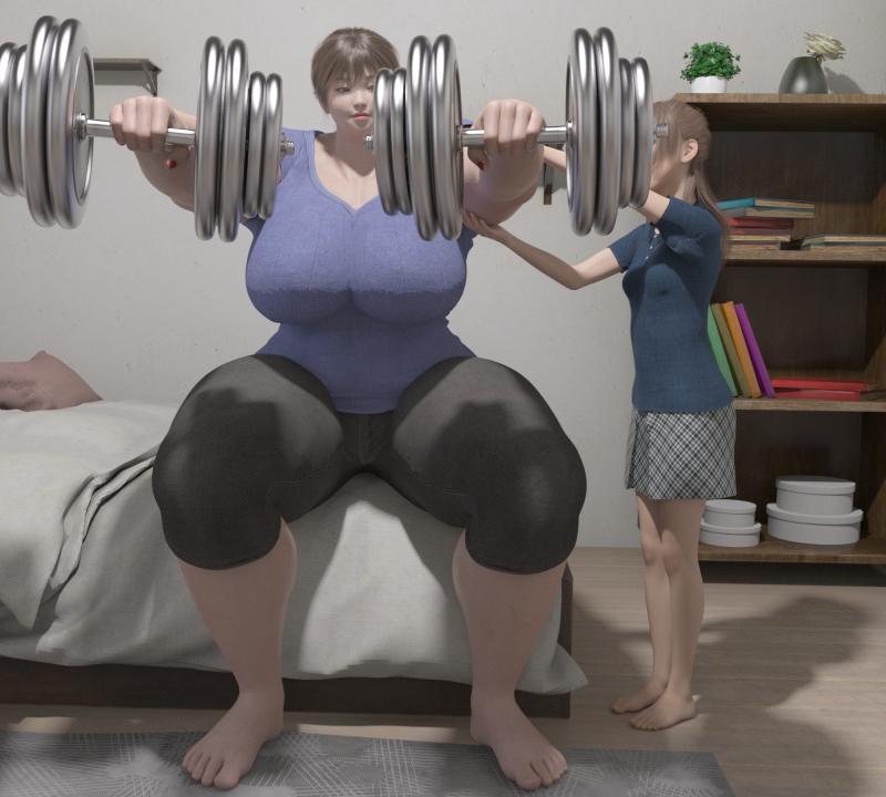 Megamism - Home training 3D Porn Comic