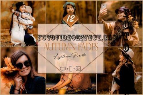12 Autumn Fades Lightroom Presets, Fall