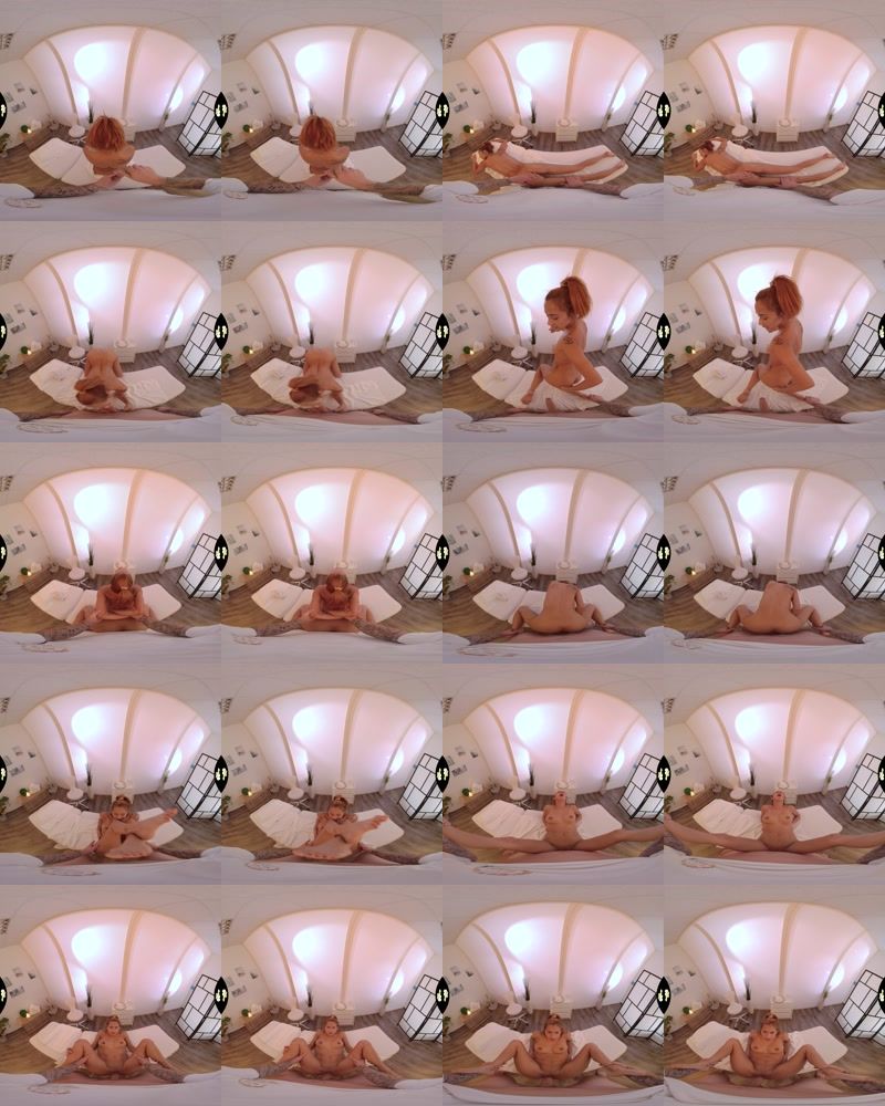 SLR, Squeeze VR, SqueezeVR: Veronica Leal - Massage with Bonus [Oculus Rift, Vive | SideBySide] [1920p]