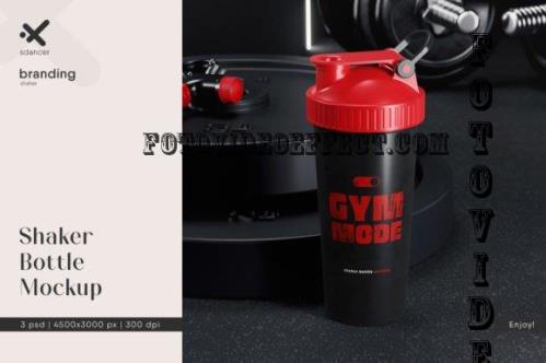 Shaker Bottle Mockup - 2332107