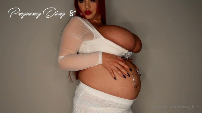 [Onlyfans.com] Micky Bells - Pregnancy Diary 8 - 453.9 MB