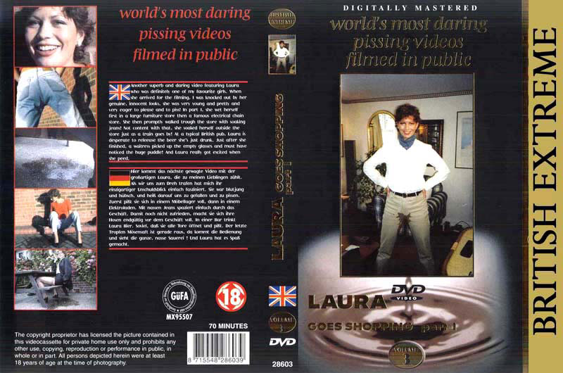 British Extreme #3 - Laura Goes Shopping / Британский Экстрим #3 - Лаура ходит по магазинам (John Dare, British Extreme) [2000е г., Pissing, Outdoor, Public, DVDRip]
