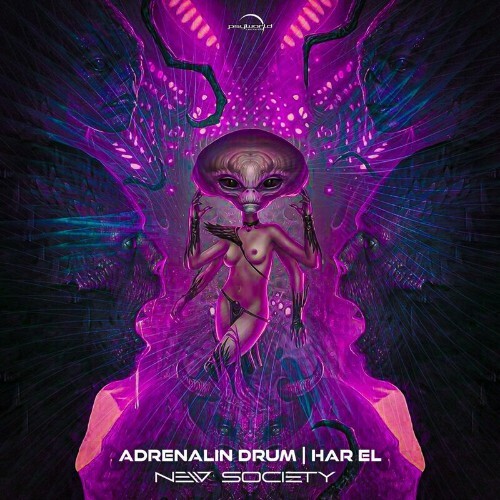 VA - Adrenalin Drum (Har El) - New Society (2022) (MP3)