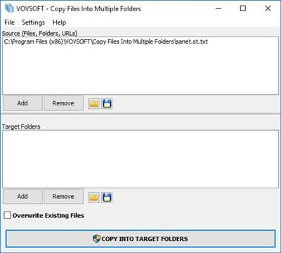VovSoft Copy Files Into Multiple Folders 6.1  Multilingual