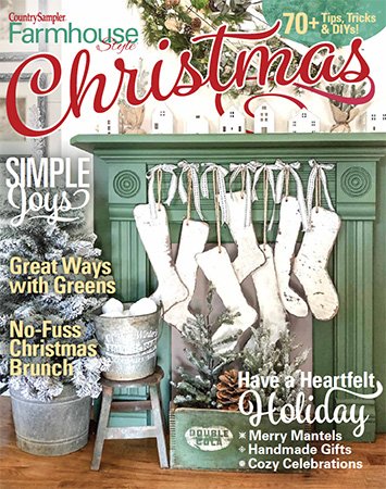 Country Sampler Farmhouse Style - Christmas, 2022 (True PDF)