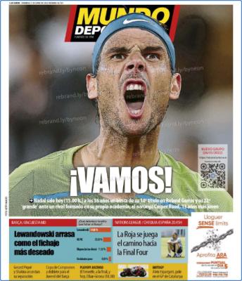 Mundo Deportivo 9 Junio 2018