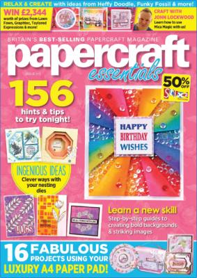 Papercraft Essentials - Issue 210 - March 2022