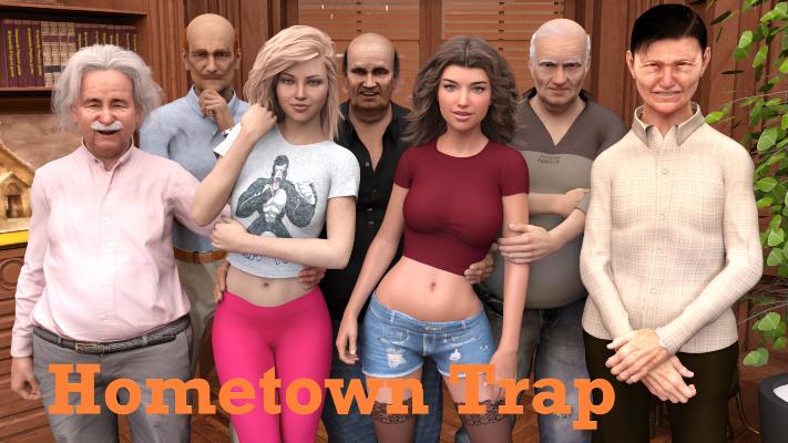 Hometown Trap [v1.4] (Spaceball1) [uncen] [2022, ADV, 3DCG, Corruption, Groping, Virgin, Kinetic Novel, Female Protagonist, Multiple Protagonists, Sexual Harassment, Nudity, Humiliation, Oral sex, Voyeurism] [rus+eng] [Ren Py]