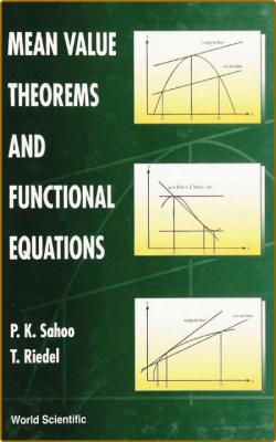 Sahoo P  Mean Value Theorems and Functional Equations 1999
