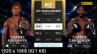 Смешанные единоборства. UFC 276: Исраэль Адесанья - Джаред Каннонье / Основной Кард / UFC 276: Adesanya vs. Cannonier / Main Card (2022) IPTV 1080i