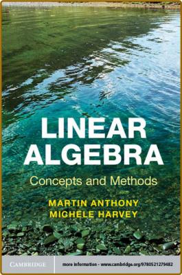  Linear Algebra - Concepts and Methods (Book + Solutions) _44d95d9493c16bacff02d091f4a61119