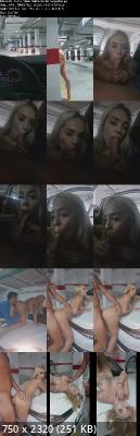 Becca Quickie in the car park FullHD 1920p