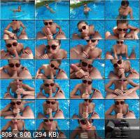Onlyfans - Kriss Kiss - Girl Deep Sucking Big Cock Stranger in the Pool - Orgasm Closeup (FullHD/1080p/991 MB)