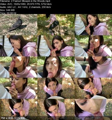 Fiamurr Blowjob In The Woods FullHD 1080p