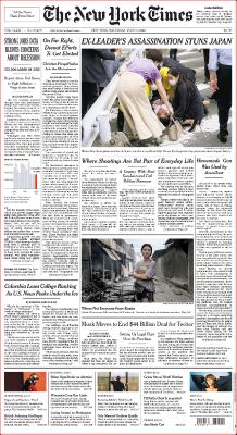 The New York Times - No  59,479 [09 Jul 2022]