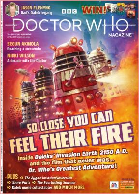 Doctor Who Magazine Issue 580-August 2022