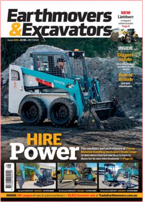 Earthmovers and Excavators-July 2022