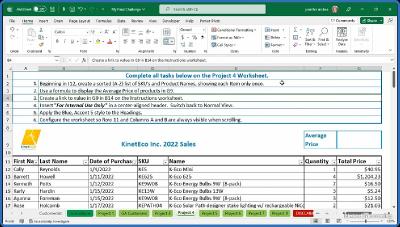 Linkedin Learning Cert Prep Excel Associate Microsoft Office Specialist for Micros...