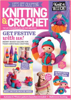 Lets Get Crafting Knitting and Crochet Issue 144-August 2022