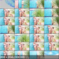 Modelhub - Lisa Fox - Blowjob in public pool shower and cum in mouth (FullHD/1080p/363 MB)