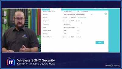 Linkedin Learning CompTIA A Core 2 220 1102 2 Security XQZT