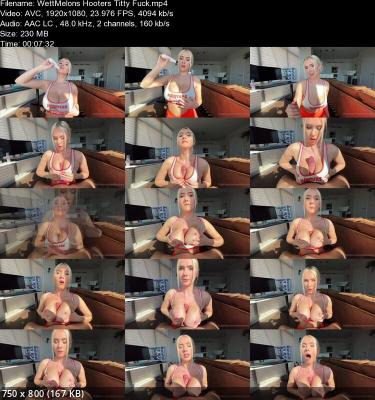 WettMelons - Hooters Titty Fuck [FullHD 1080p] - Amateurporn