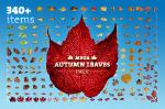 MightyDeals - Mega Autumn Design Bundle with 700+ Elements (PNG, PSD, JPG)