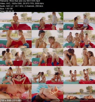 Alissa Foxy, Elizabeth T, Freya Mayer, Isabella De Laa Foursome Lesbian Sex FullHD 1080p