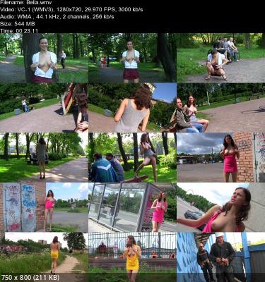 Bella - Nude Girl In City [HD 720p] - Amateurporn