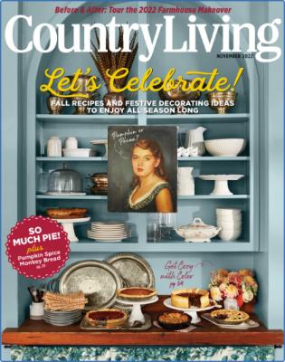 Country Living USA - November 2022