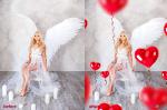 Invent Actions - 40 Heart Balloons Photo Overlays Valentines (PNG)