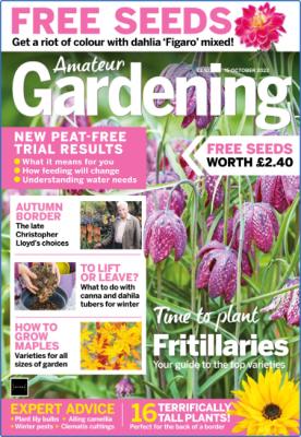 Amateur Gardening - 15 October 2022