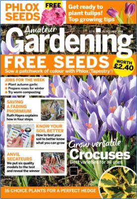 Amateur Gardening - 22 October 2022