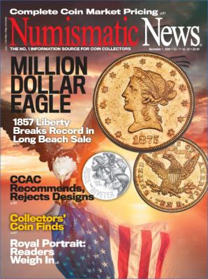 Numismatic News – 21 October 2022
