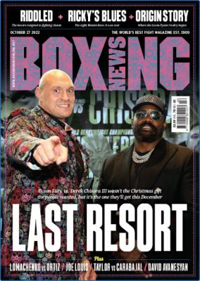 Boxing News – October 27, 2022
