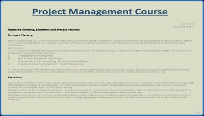 Udemy   Learn Project And Project Management 2022