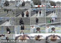 PeeInDetail/Power-Pissing - Simona Horka - Railroad crossing (FullHD/1080p/329 MB)